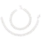AanyaCentric Silver Plated Traditional Anklets Payal - Classic and Stylish for Women and Girls