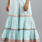 W for Woman Blue Gathered Sharara