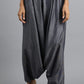 W for Woman Blue Denim Draped Pants