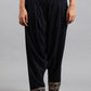 W for Woman Blue Embroidered Salwar Pants