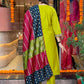 The52 Lemons Women's Gorgeous Embroidered Viscose Chanderi Fabric Straight Kurta Pant with Dupatta Set - Swadesiicart