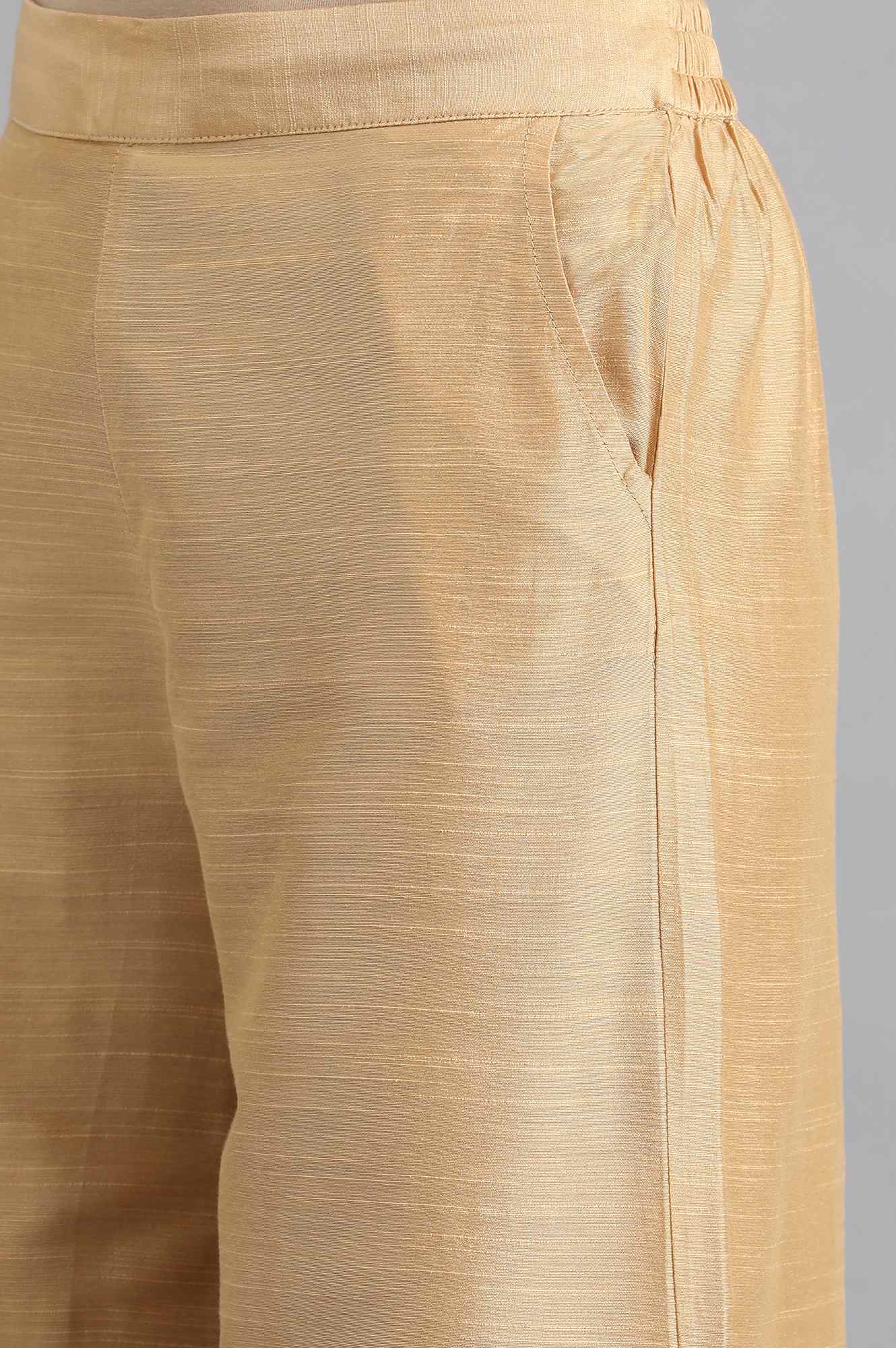 W for Woman Gold Parallel Pants