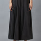 W for Woman Black Flared Skirt