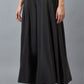 W for Woman Black Flared Skirt