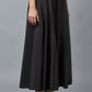 W for Woman Black Flared Skirt
