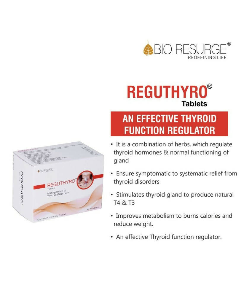 Bio Resurge Life Reguthyro Tablets - Swadesiicart