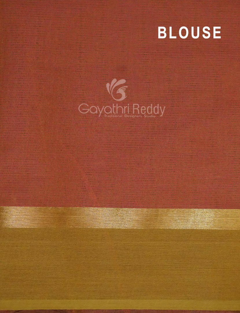 Dual Shades of Pinkish Pure Mangalgiri Cotton By Gayathri Reddy Designer Studio | Swadesiicart