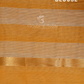 Cream And Orange Coloured With Checks Pure Mangalgiri Cotton Saree By Gayathri Reddy Designer Studio | Swadesiicart
