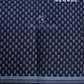 Shades of Dark Navy Blue And Grey With Pichwai Print Munga Cotton Saree By Gayathri Reddy Designer Studio | Swadesiicart