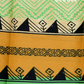 Lime Yellow Colour Block Print Pure Kota Cotton Saree By Gayathri Reddy Designer Studio | Swadesiicart