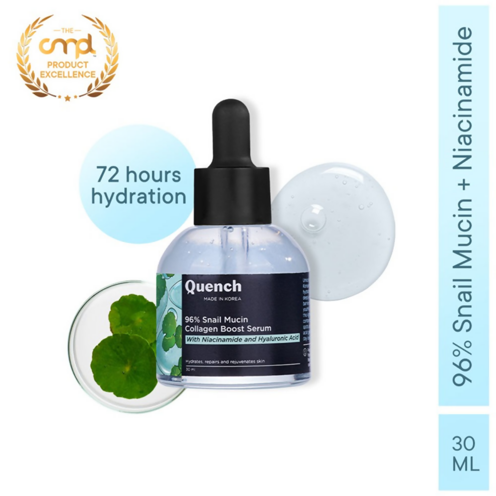 Quench 96% Snail Mucin Collagen Boost Serum | Swadesiicart