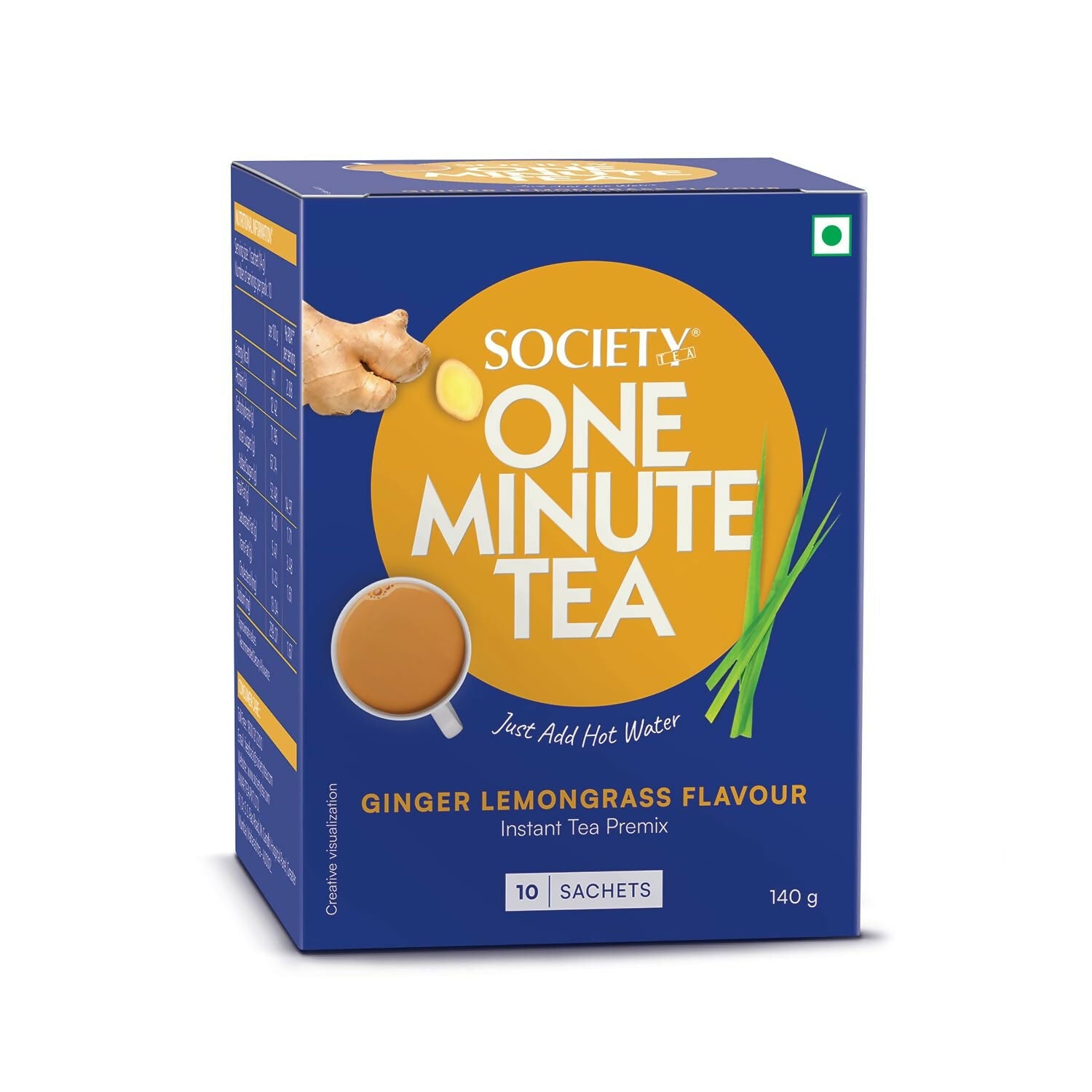 Society OMT Ginger Lemongrass Premix | Swadesiicart