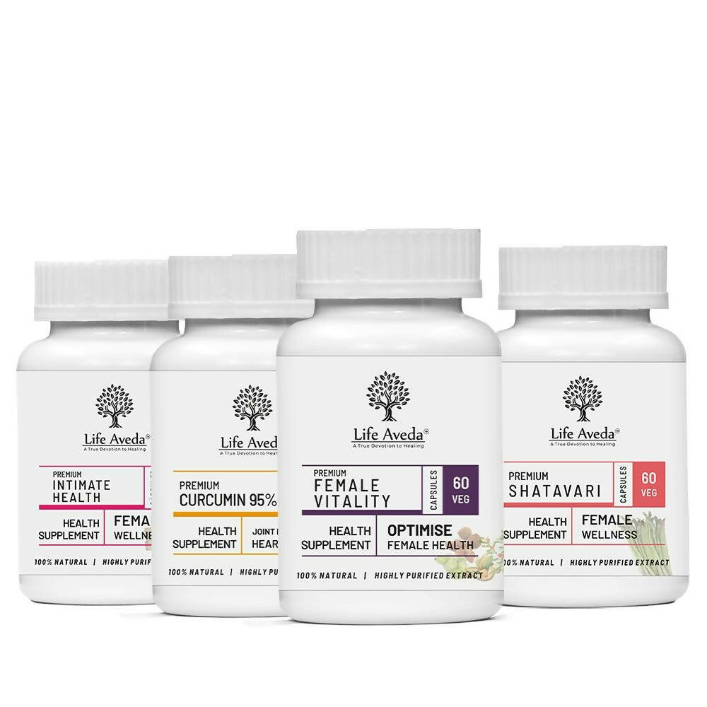 Life Aveda White Discharge & Fungal Infection Relief - Aveda Ayur