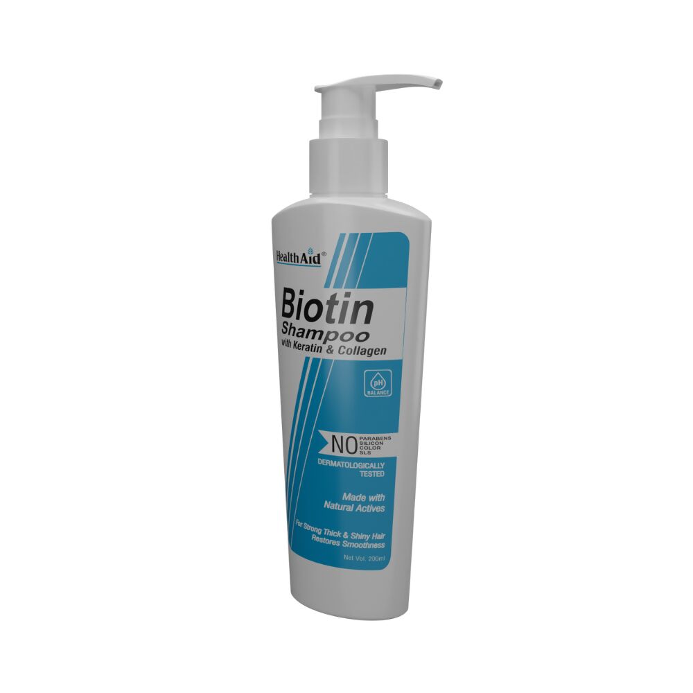 HealthAid Biotin Shampoo with Keratin & Collagen | Swadesiicart