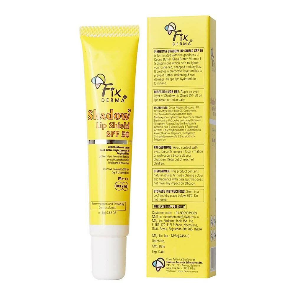 Fixderma Shadow Lip Shield SPF 50 - Swadesiicart