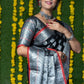 Jyoti Fashion Women's Black Soft Handloom Silk Zari Woven Saree with Blouse | Swadesiicart