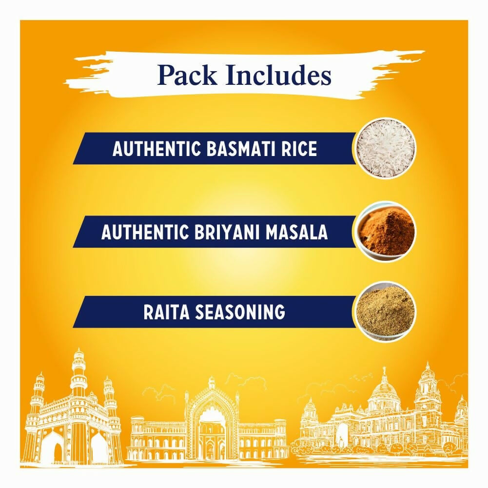 Mama's love Biryani Kit Hyderabadi - Authentic Recipe - Swadesiicart