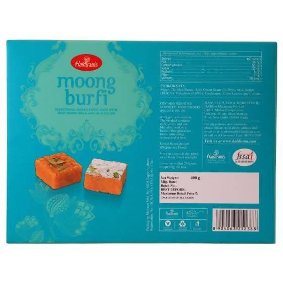 Haldiram's Moong Burfi | Swadesiicart