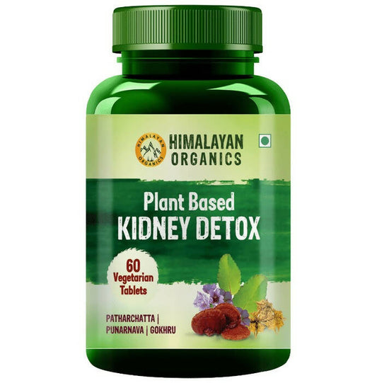 Himalayan Organics Plant - Based Kidney Detox Tablets | Swadesiicart
