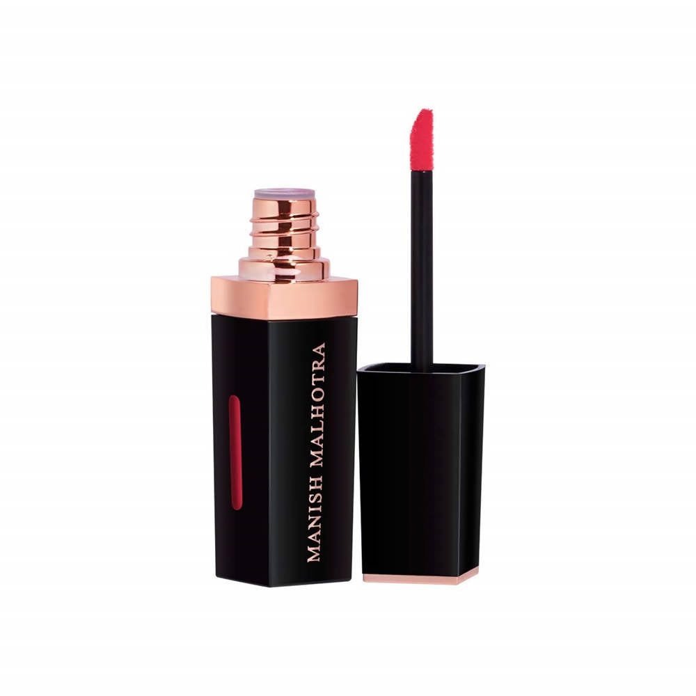 Manish Malhotra Liquid Matte Lipstick - Sugar Coral - Swadesiicart