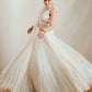 Jyoti Fashion Graceful Off White Sequence With Zari Embroidered Georgette Lehenga Choli with Dupatta | Swadesiicart