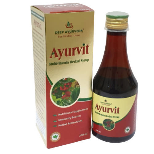 Deep Ayurveda Ayurvit Multivitamin Syrup - DEEP AYURVEDA