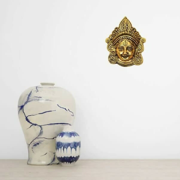 Dalvkot Shri Durga Mata Face For Wall Hanging - Swadesiicart