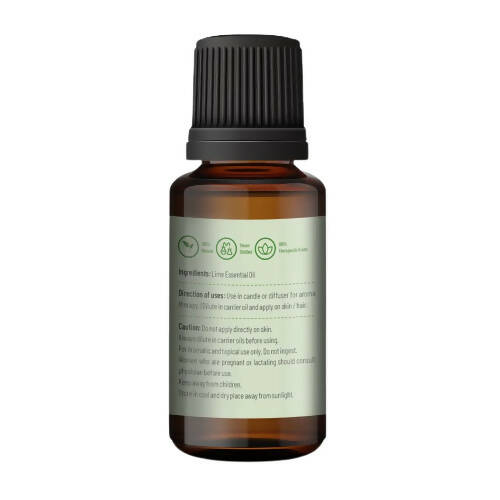 Korus Essential Lime Essential Oil - Therapeutic Grade - Swadesiicart