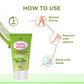 VI-JOHN Feather Touch Cucumber & Aloevera Hair Removal Cream for Women for Sensitive Skin Suitable for Legs, Underarms, Bikini Line, Arms | Swadesiicart