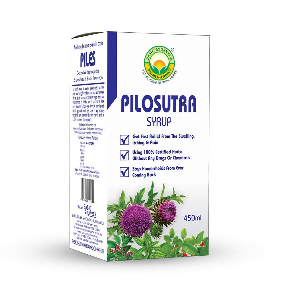 Basic Ayurveda Pilosutra Syrup | Swadesiicart
