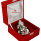 International Gift Silver Plated Pagdi Ganesh God Idol - Swadesiicart