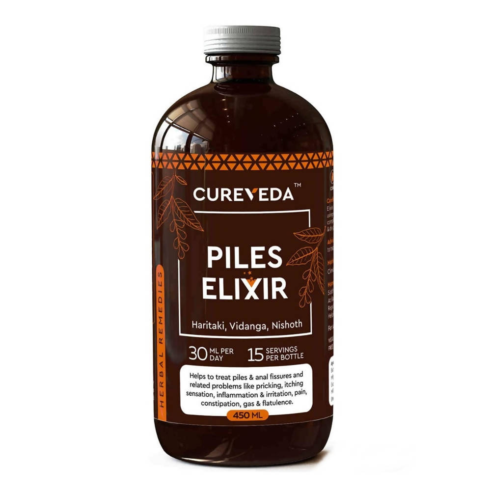 Cureveda Piles Elixir Syrup | Swadesiicart
