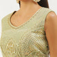 House of Panchhi Pista Net Sequinse Work Lehenga & Blouse, Dupatta | Swadesiicart