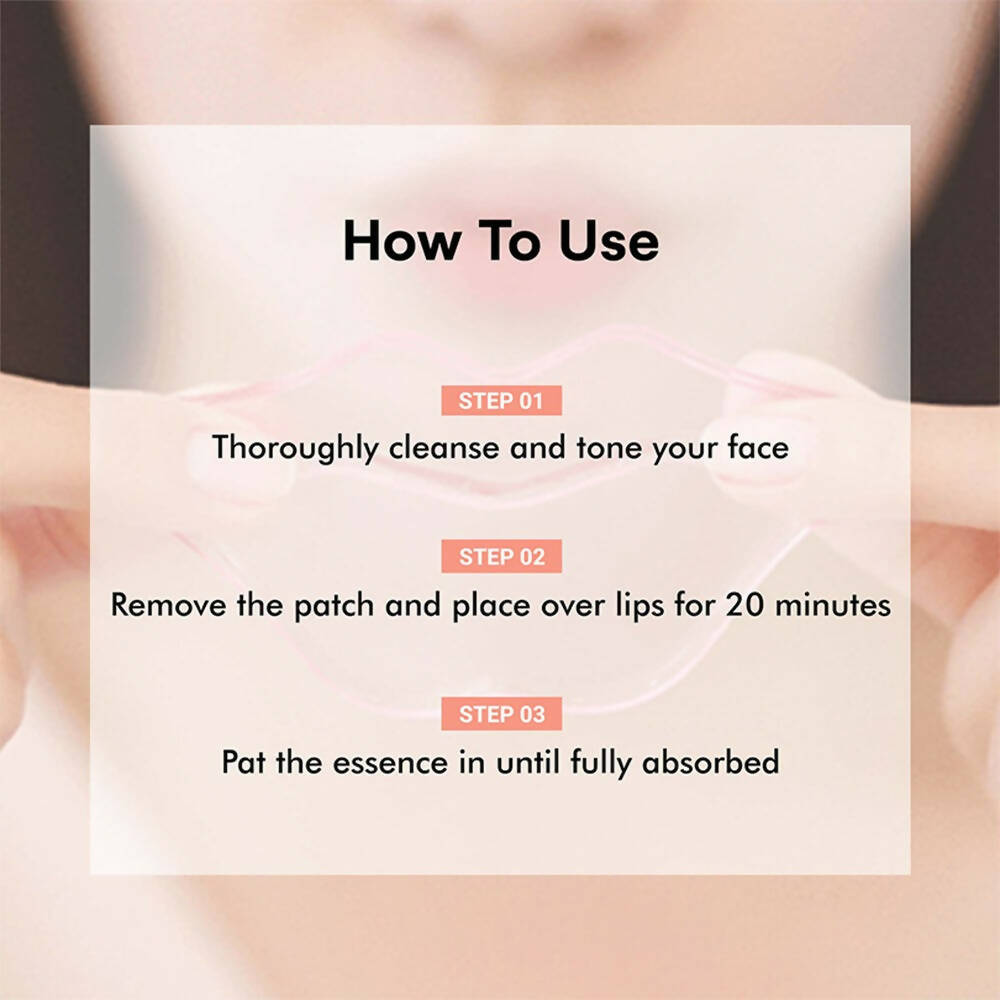Tonymoly Hydrating Kiss Kiss Lovely Lip Patch - Korean Skincare | Swadesiicart