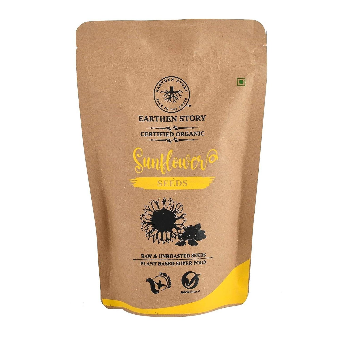 Earthen Story Certified Organic Raw Sunflower Seeds | Swadesiicart