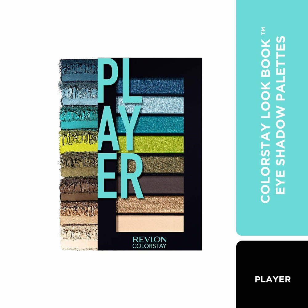 Revlon Colorstay Looks Book Palette - Player - Swadesiicart