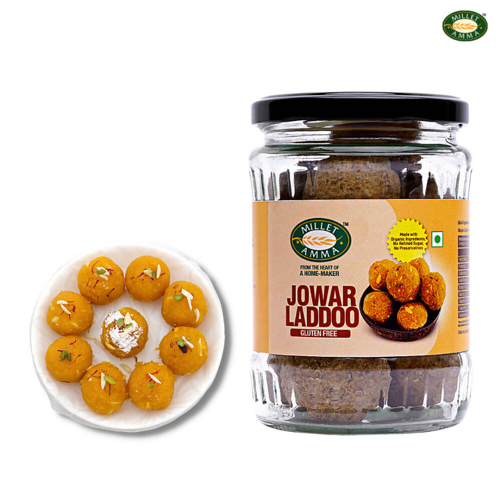 Millet Amma Jowar Laddoo-Made With Jaggery | Swadesiicart
