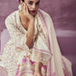 Ivory & Pink Muslin Cotton Printed Trendy Salwar Kurta Set - Emponline | Swadesiicart