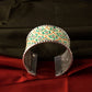 Mominos Fashion Johar Kamal Beautiful Hand-painted Brass kada/Bracelet
