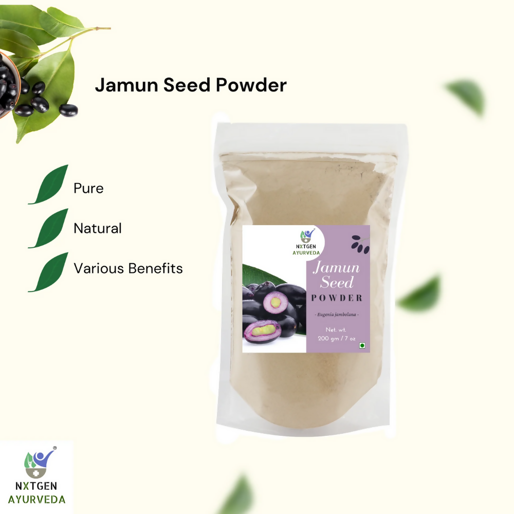 Nxtgen Ayurveda Jamun Seed Powder | Swadesiicart