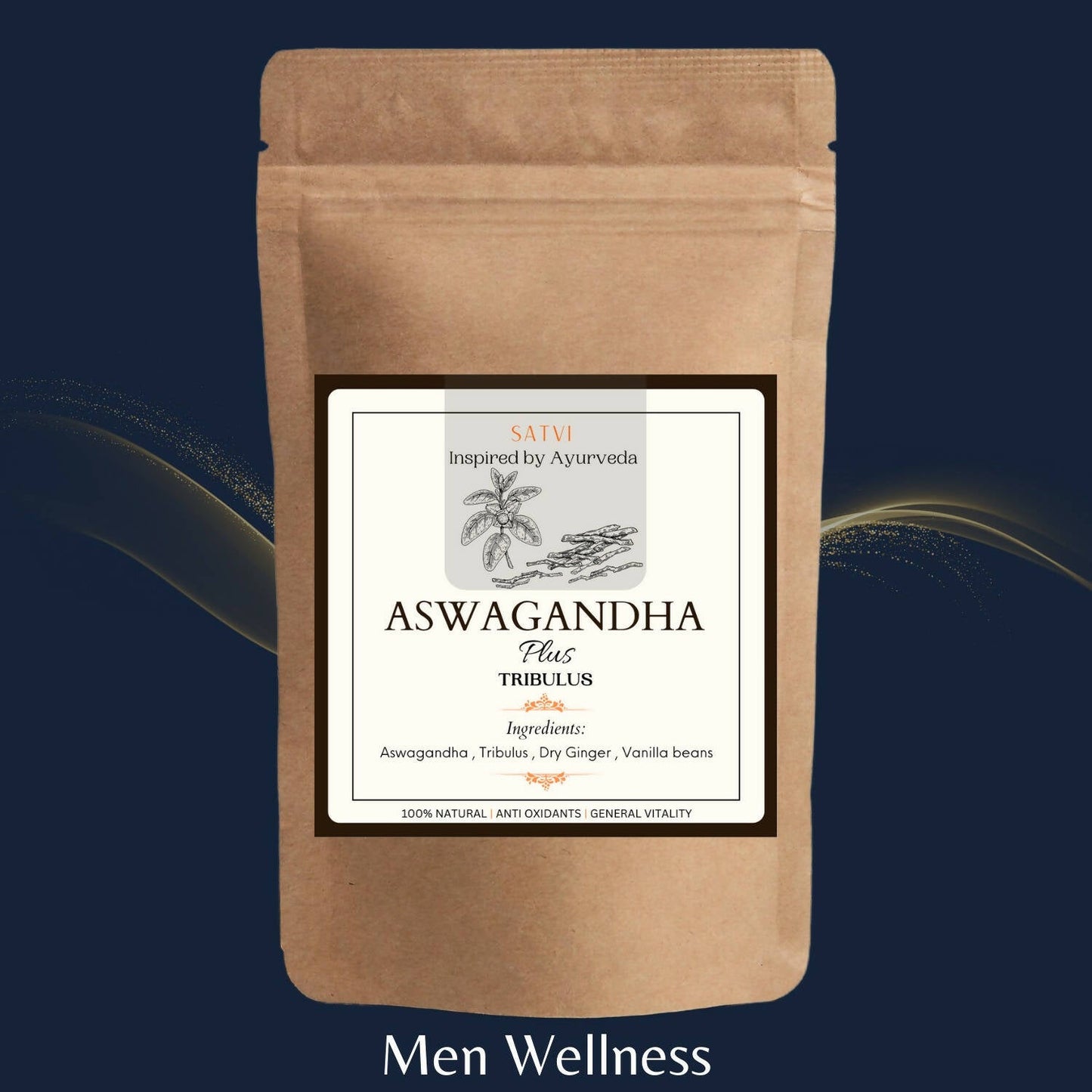 Satvi Wellness Ashwagandha Plus and Safed Musli Combo - Swadesiicart