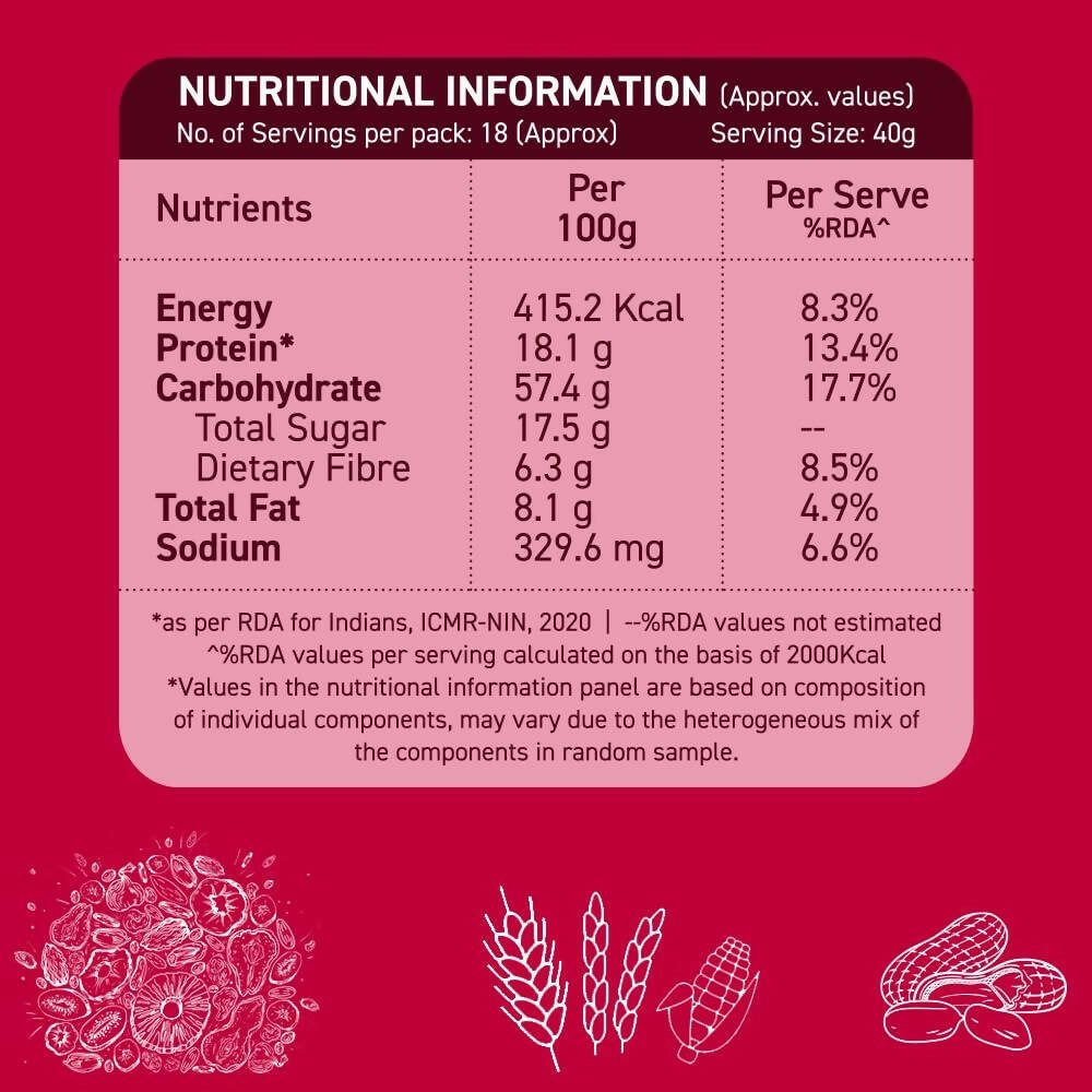 Alpino High Protein Super Muesli Fruit & Nuts - Swadesiicart
