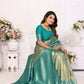 Aastha Fashion Sea Green Tissue Silk Weaving Saree