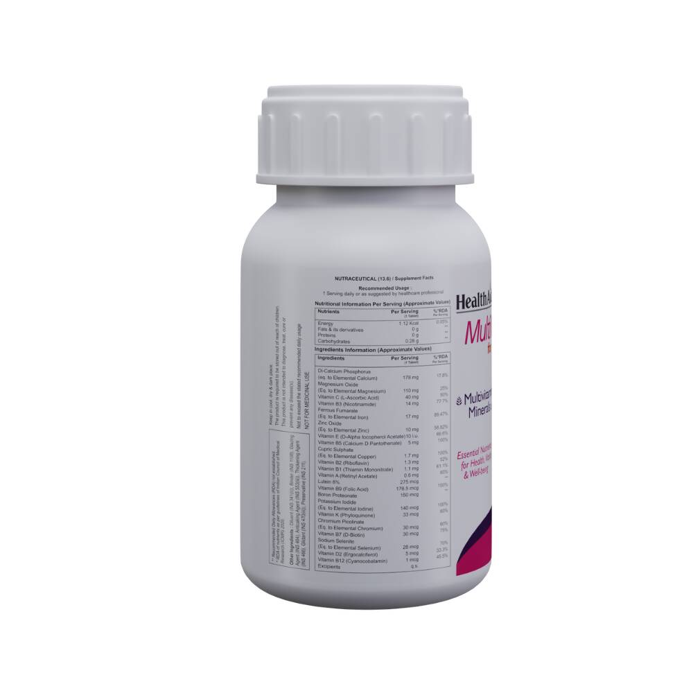 HealthAid MultiMax Tablets for Women - Swadesiicart