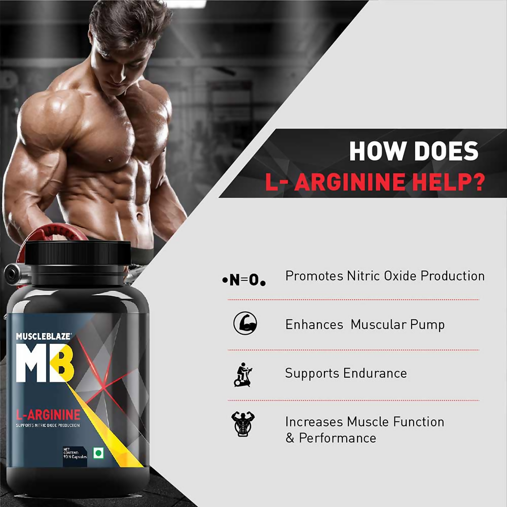 MuscleBlaze L-Arginine | Swadesiicart