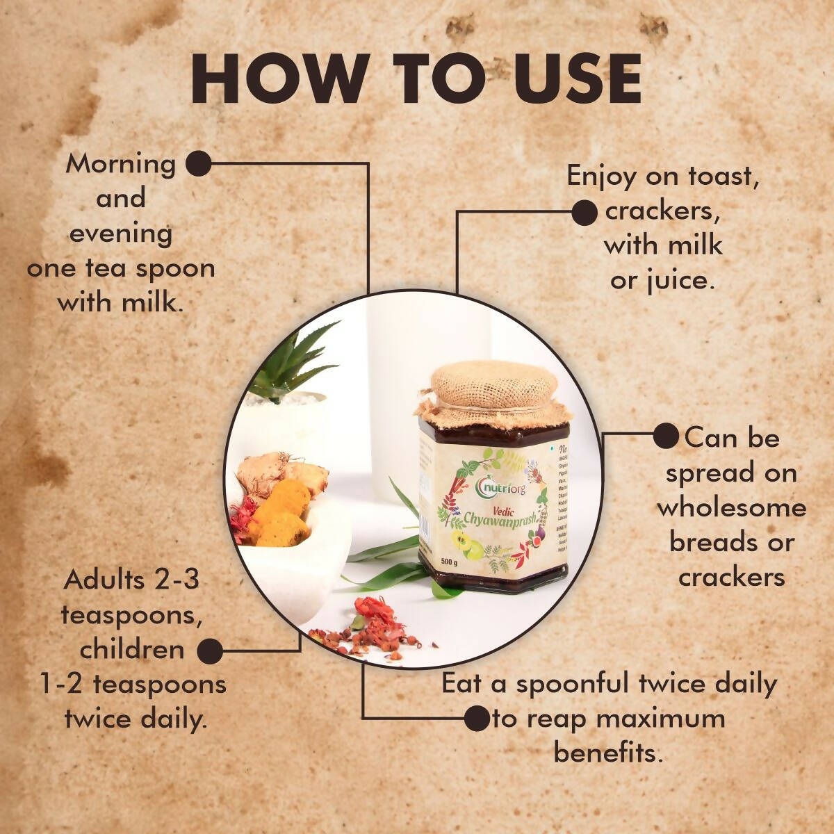 Nutriorg Vedic Chyawanprash | Swadesiicart