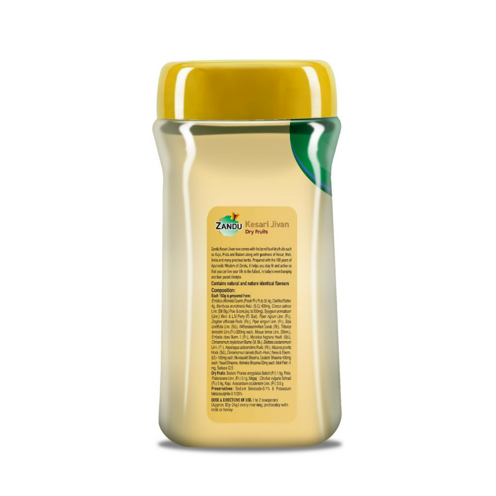 Zandu Kesari Jivan Dry Fruits Chyawanprash | Swadesiicart