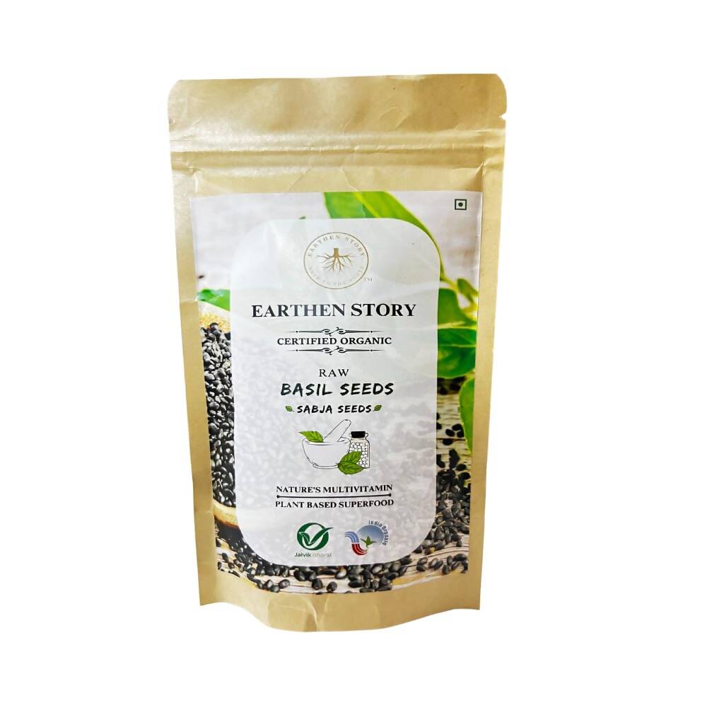 Earthen Story Certified Organic Sabja Seeds | Swadesiicart