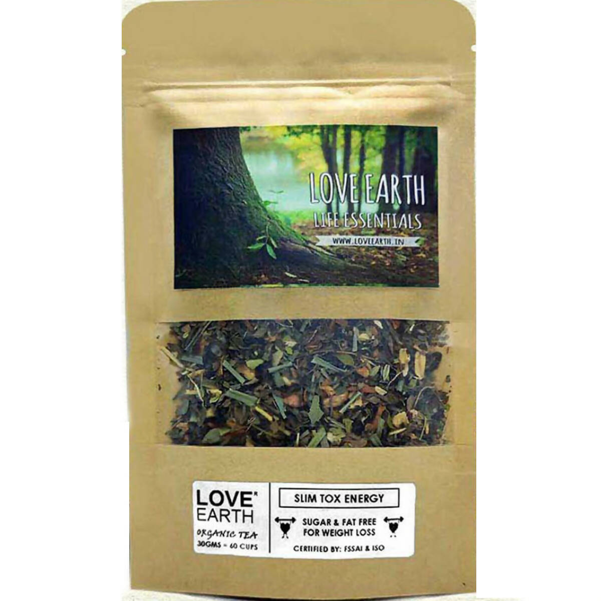 Love Earth Life Essentials Organic tea (Slim Tox Energy) - Love Earth