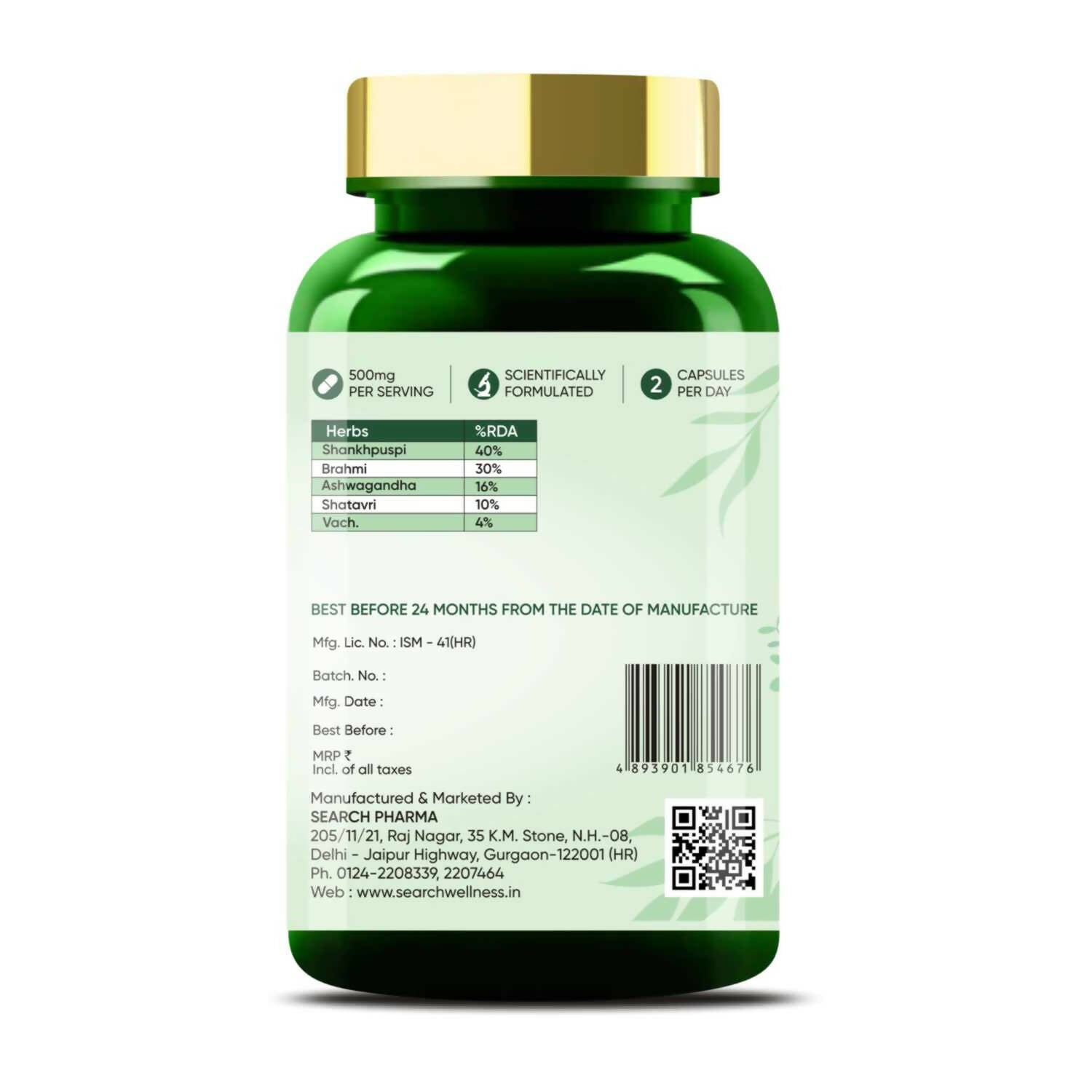 Search Wellness Mind Care Capsules - Swadesiicart